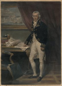 Amiral Sir Nathaniel Dans by English School